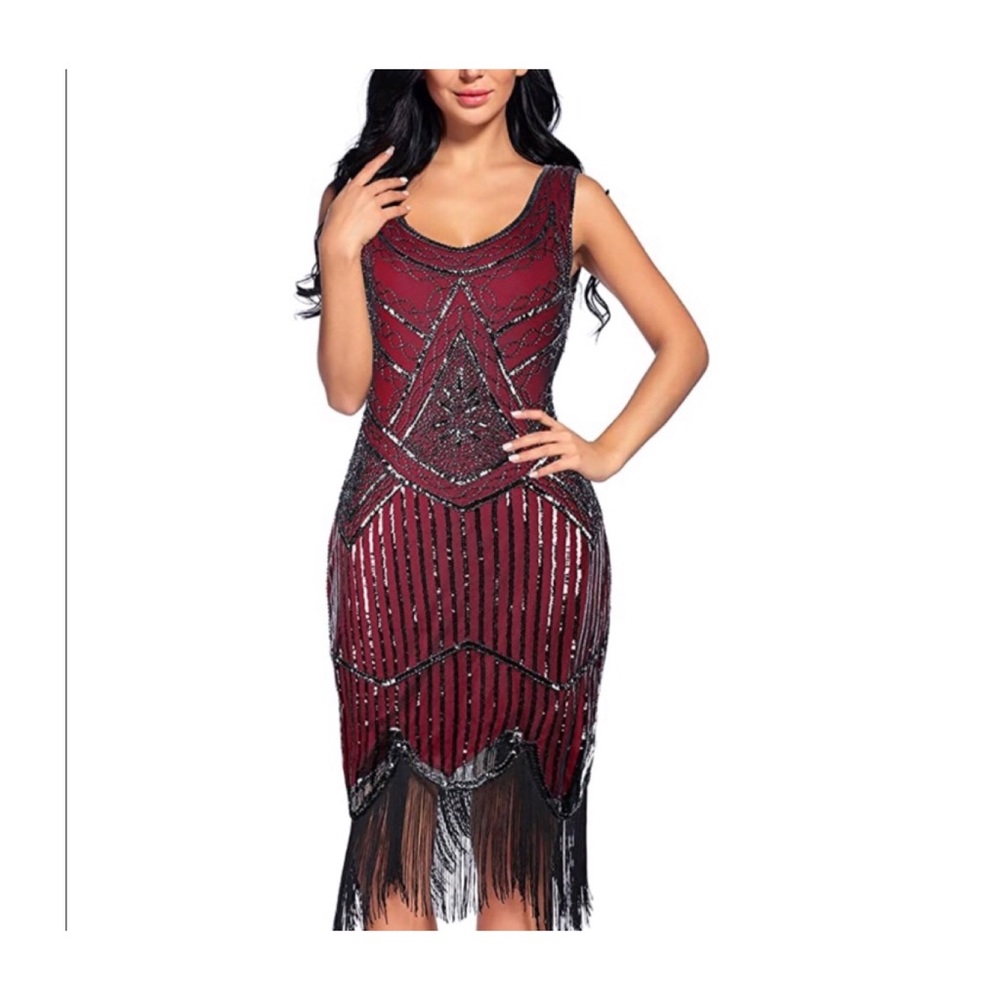 1920’s Flapper dress with Accessories ⭐️ Must see!